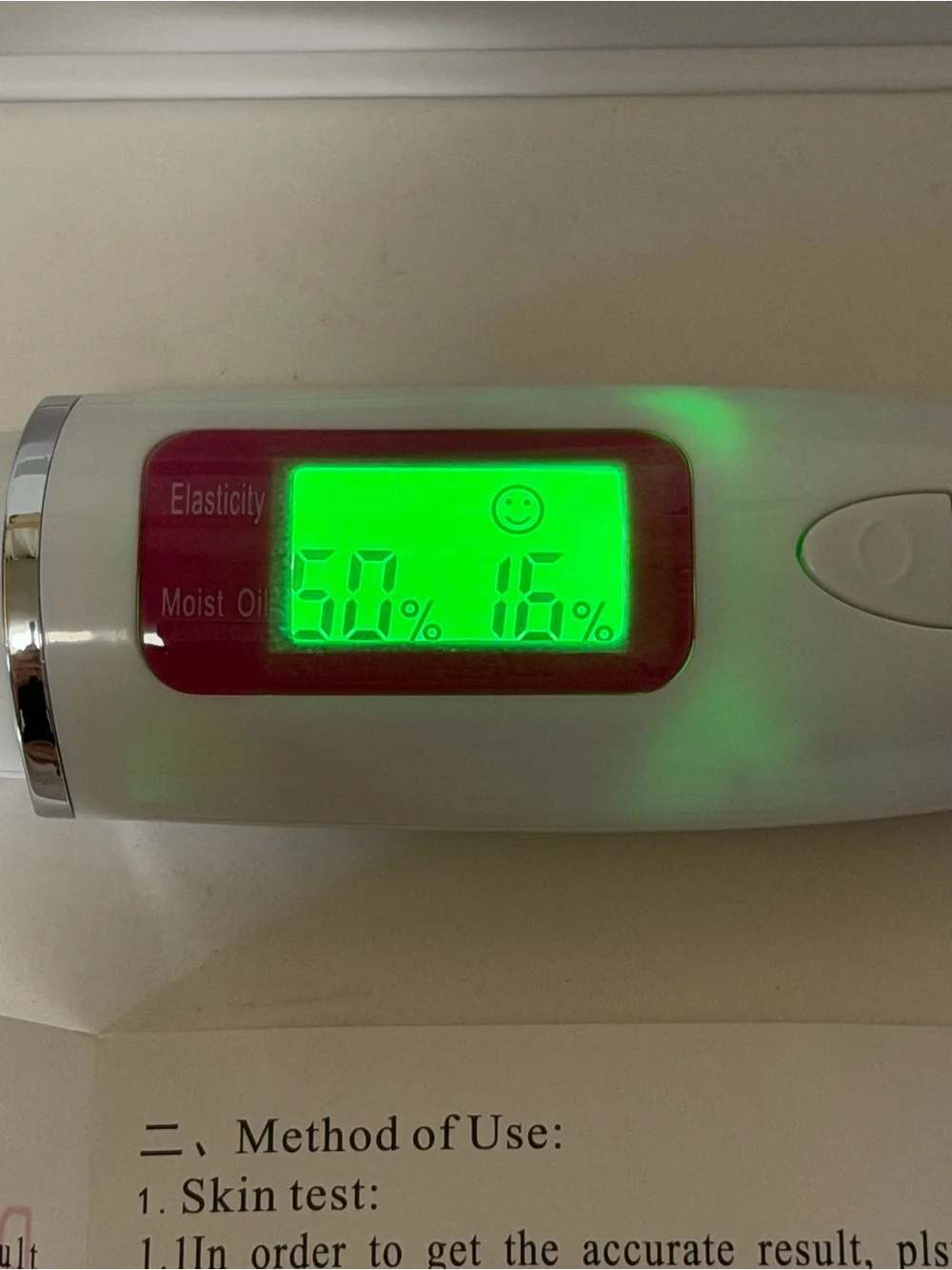 Digital Skin Moisture Meter & Analyzer Pen